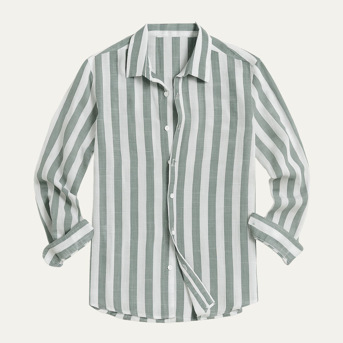 Valencia Linen Shirt | Striped, Relaxed Fit, 100% Pure Linen 0