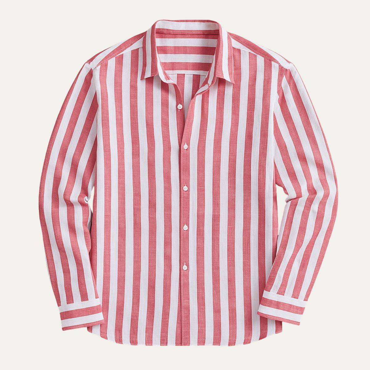 Valencia Linen Shirt | Striped, Relaxed Fit, 100% Pure Linen 1