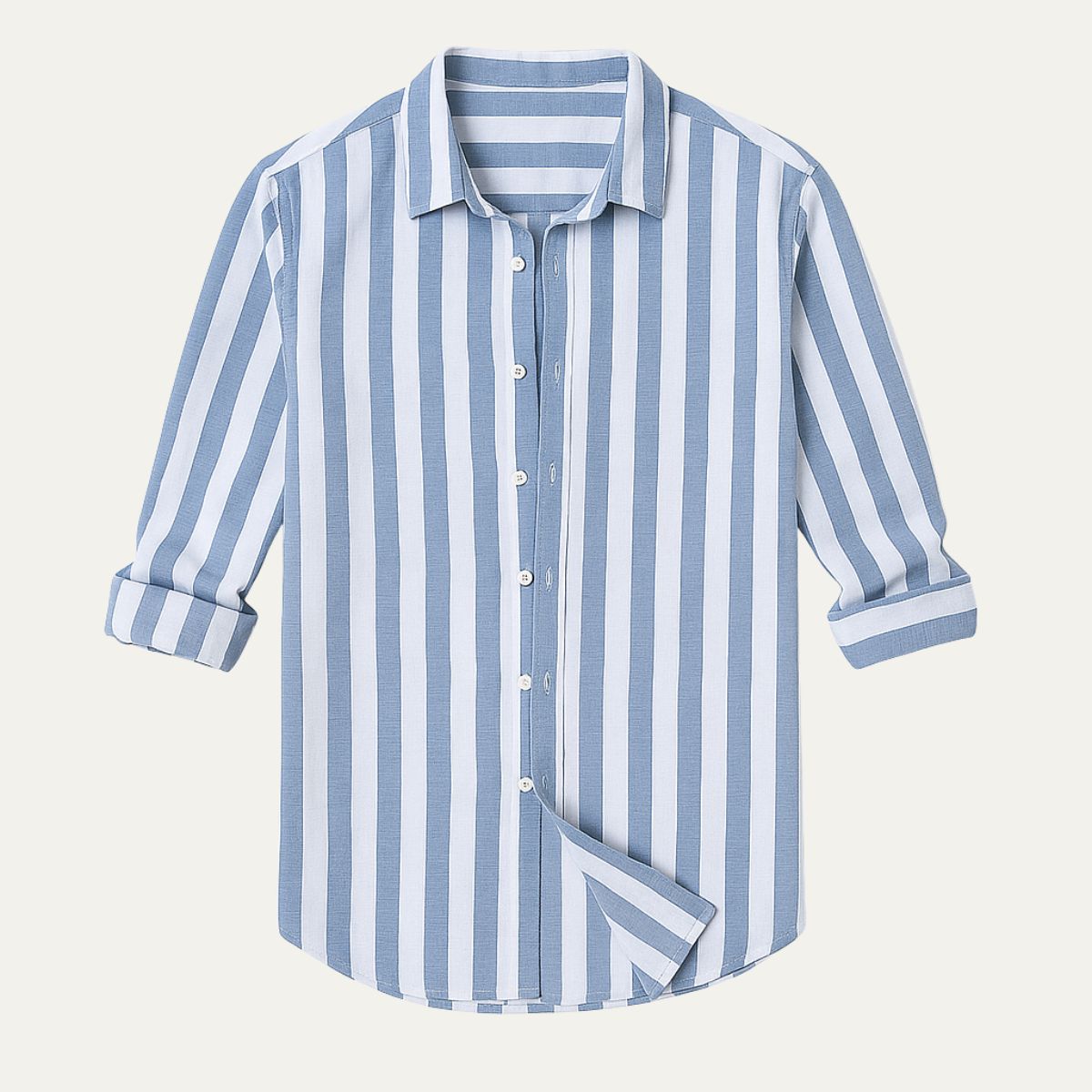 Valencia Linen Shirt | Striped, Relaxed Fit, 100% Pure Linen 2