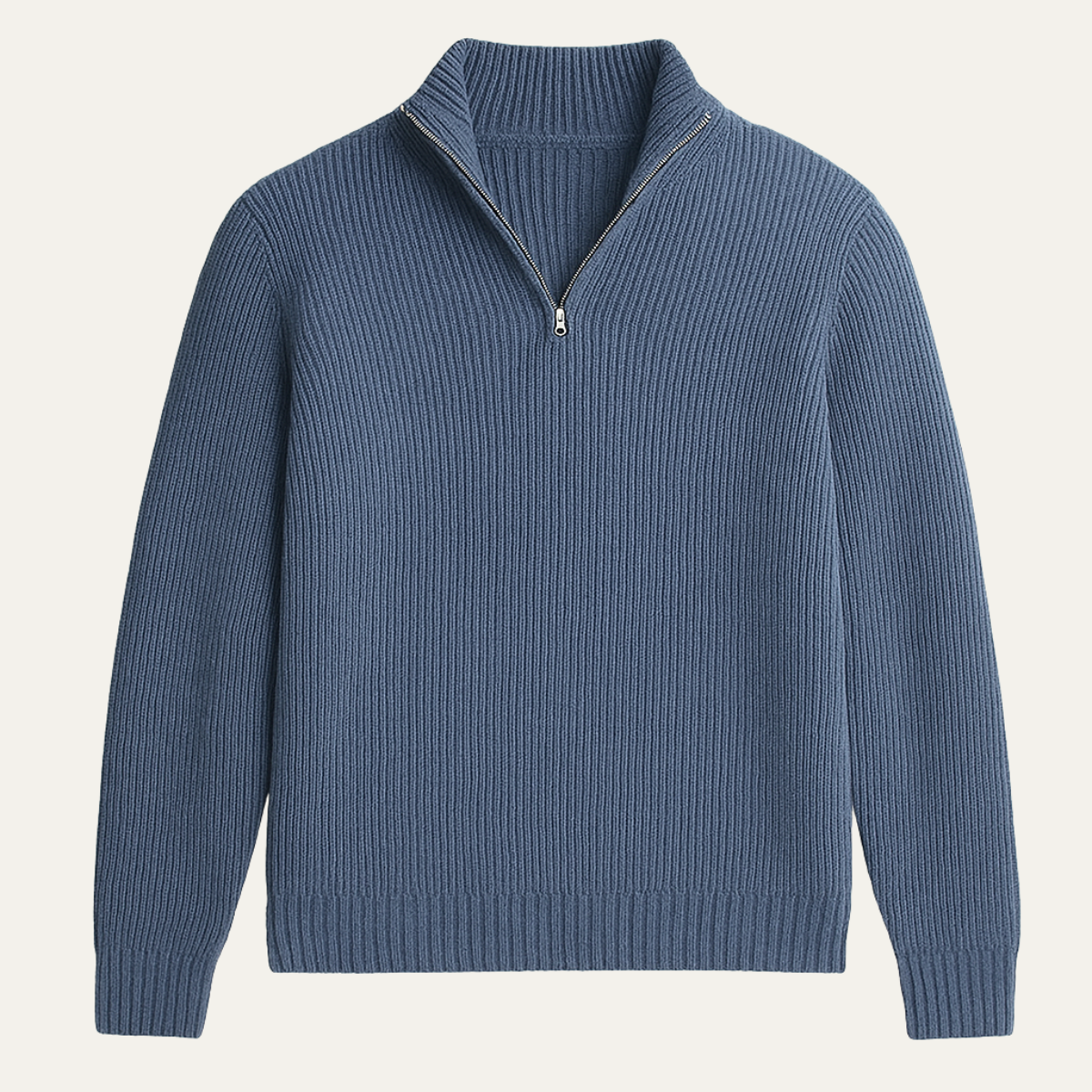 Vico Men's Sweater | Soft Knit, Half Zip Design 0