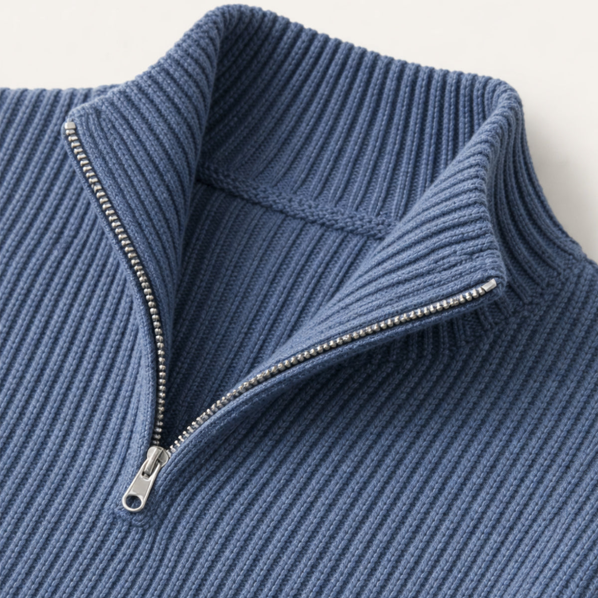 Vico Men's Sweater | Soft Knit, Half Zip Design 2