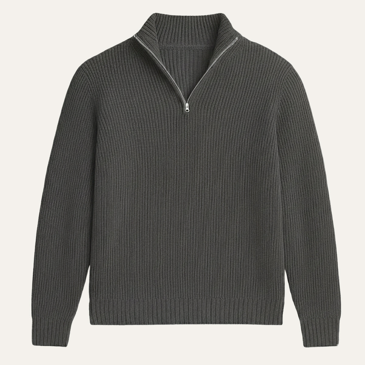 Vico Men's Sweater | Soft Knit, Half Zip Design 4