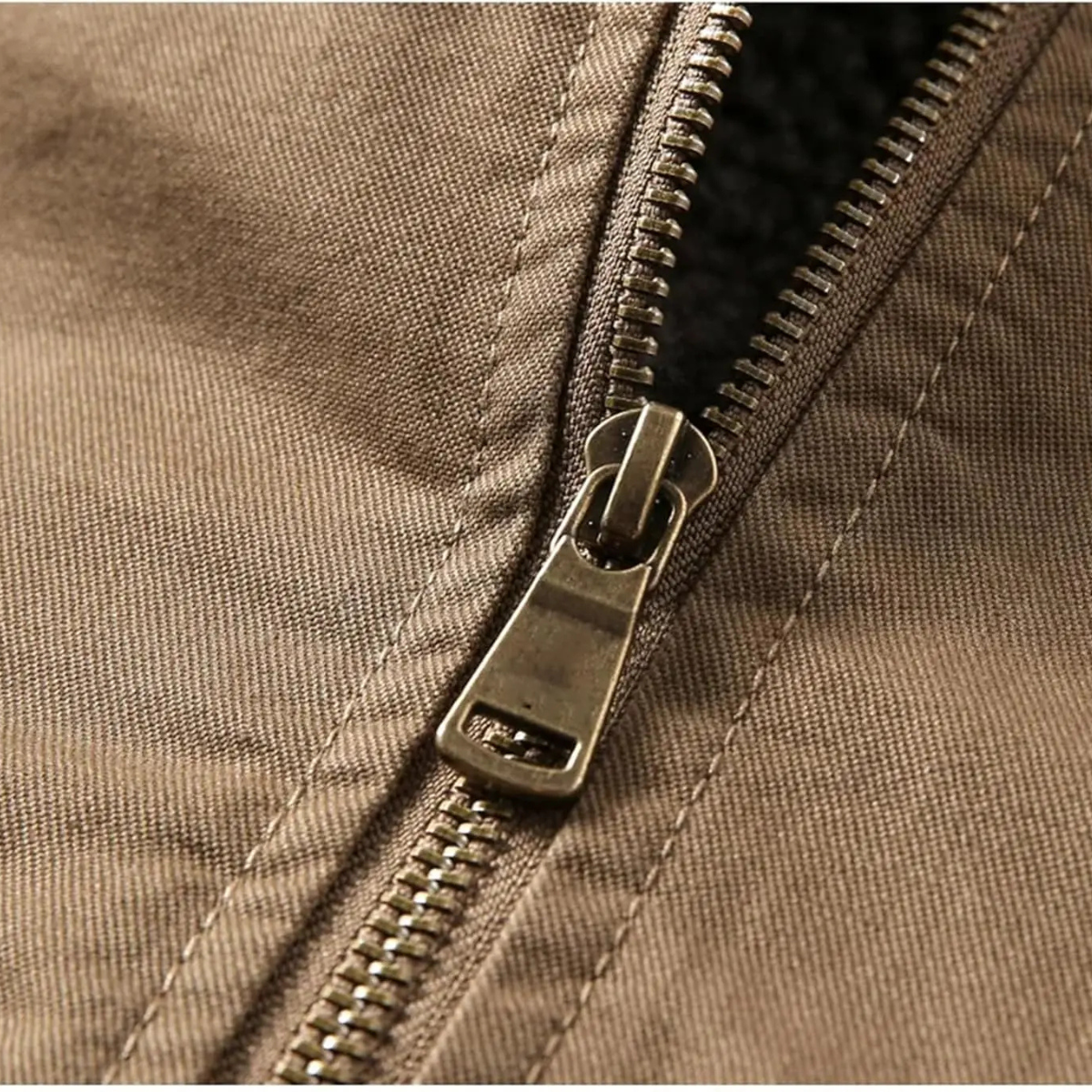 Waverly Mens Bomber Jacket | Shearling Lined, Durable Cotton 2