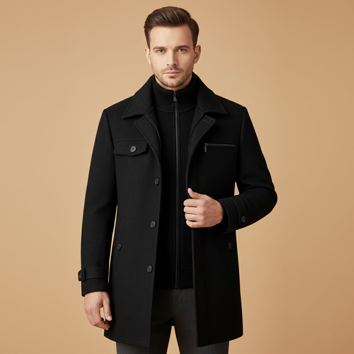 Winston Smart Jacket | Wool Blend, Tailored Fit 1