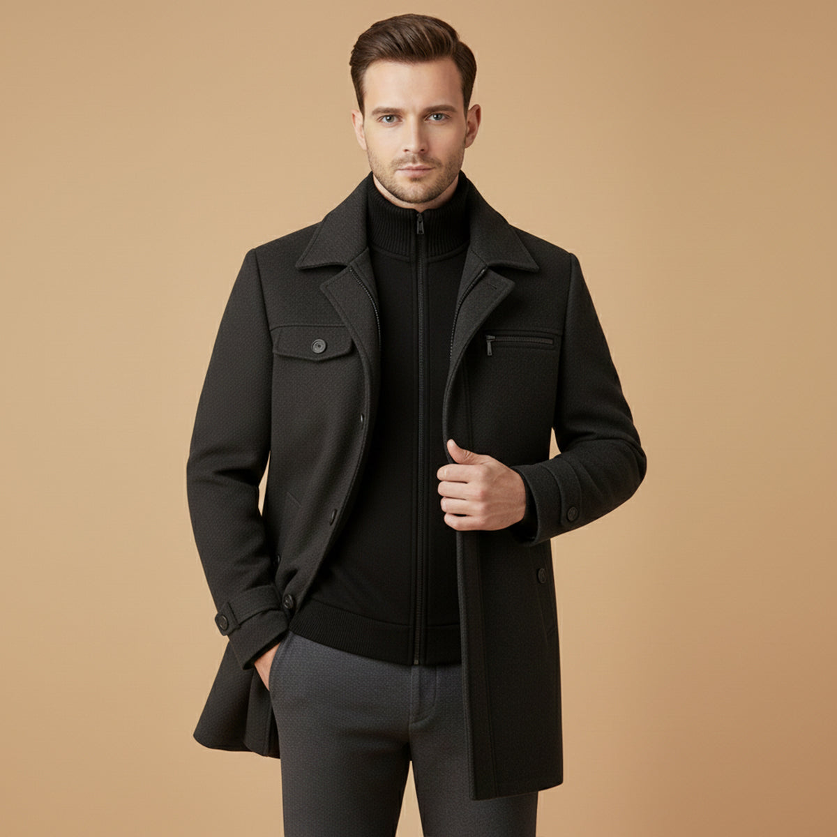 Winston Smart Jacket | Wool Blend, Tailored Fit 5